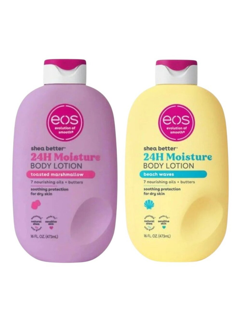 EOS Toasted Marshmallow & Beach Waves Bundle